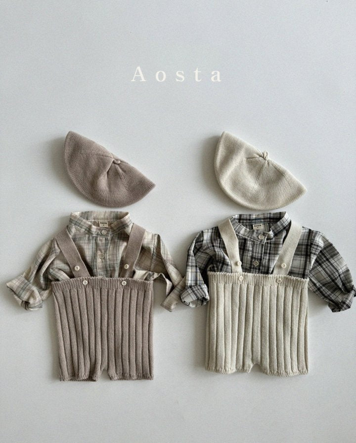 【お取り寄せ対応】AOSTA knit pants
