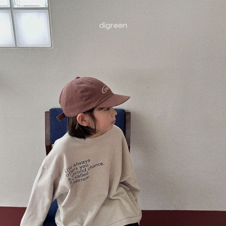韓国子供服Digreen(ディグリーン) tomorrow T-shirtsモデルカット1